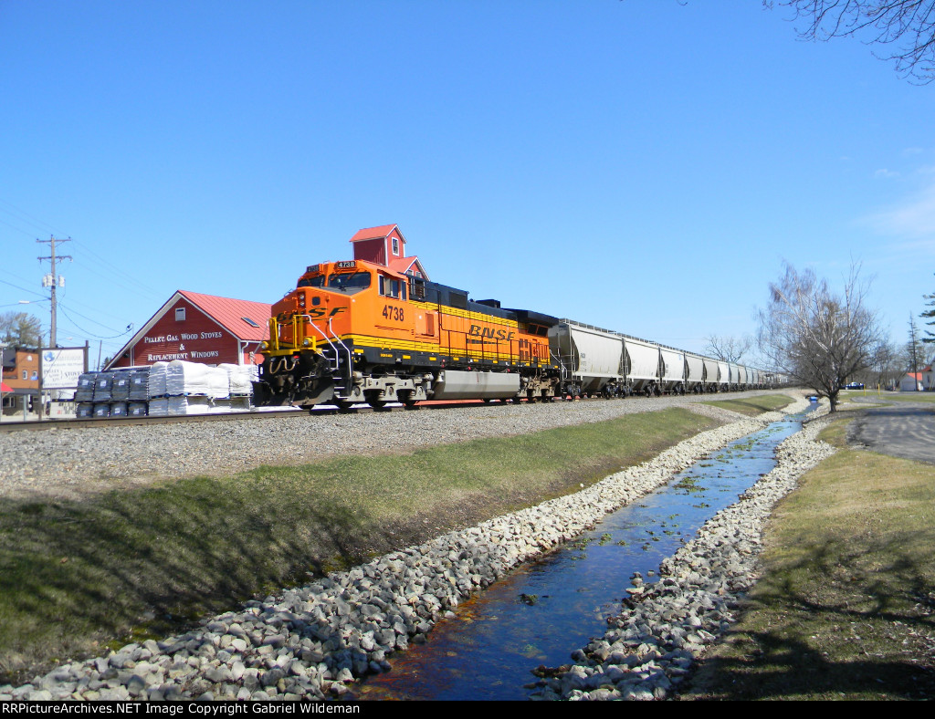 BNSF 4738 DPU 